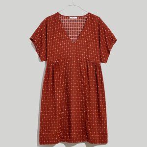 Madewell - Jacquard Dolman-Sleeve Mini Dress - Size XSmall